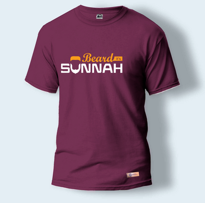 Beard Its Sunnah | Round Neck T-Shirt for Men