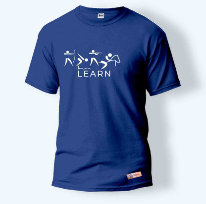 Learn | Round Neck T-Shirt for Men