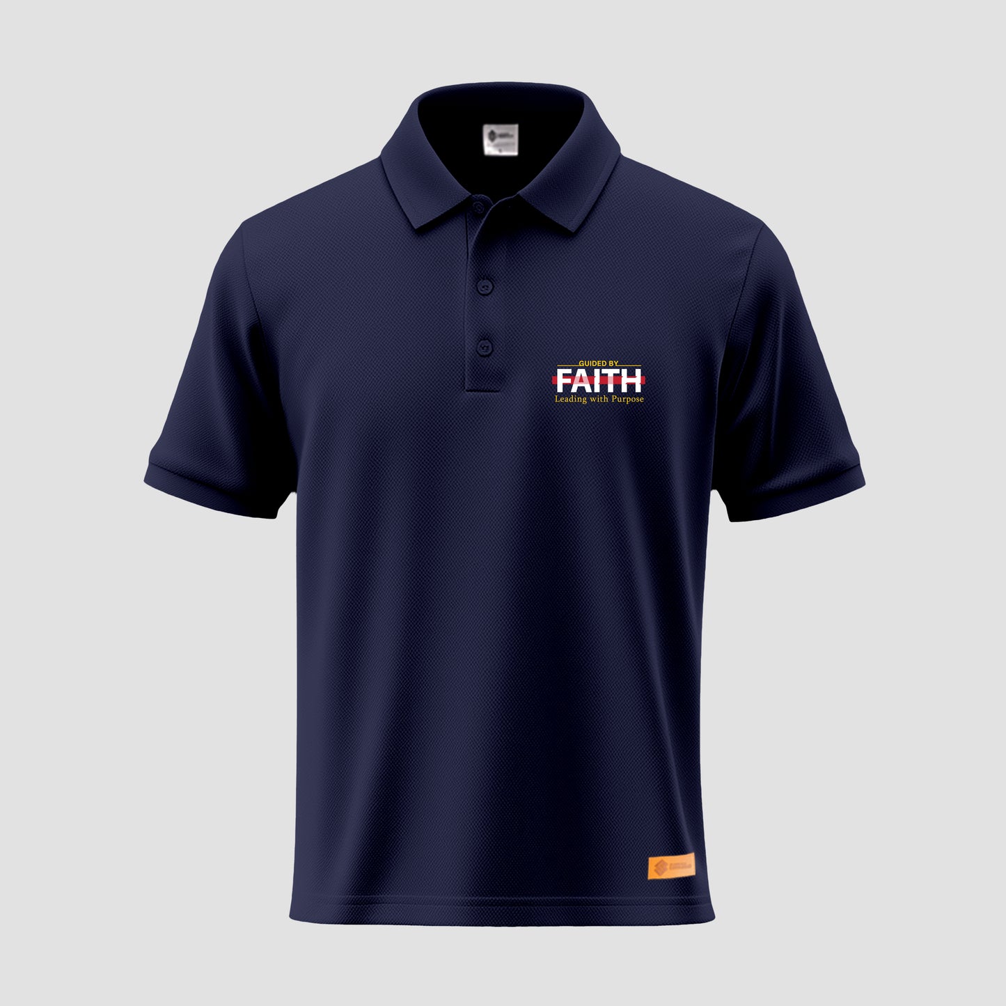 Guided By Faith Leading with Purpose Polo Shirt