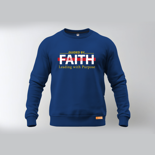 Guided By Faith Leading with Purpose Sweatshirts