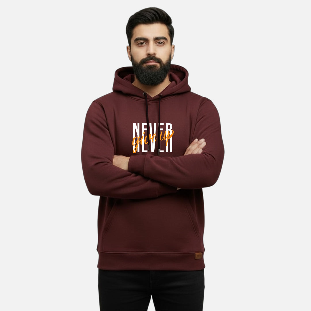 Never Give Up | Kangaroo Hoodies