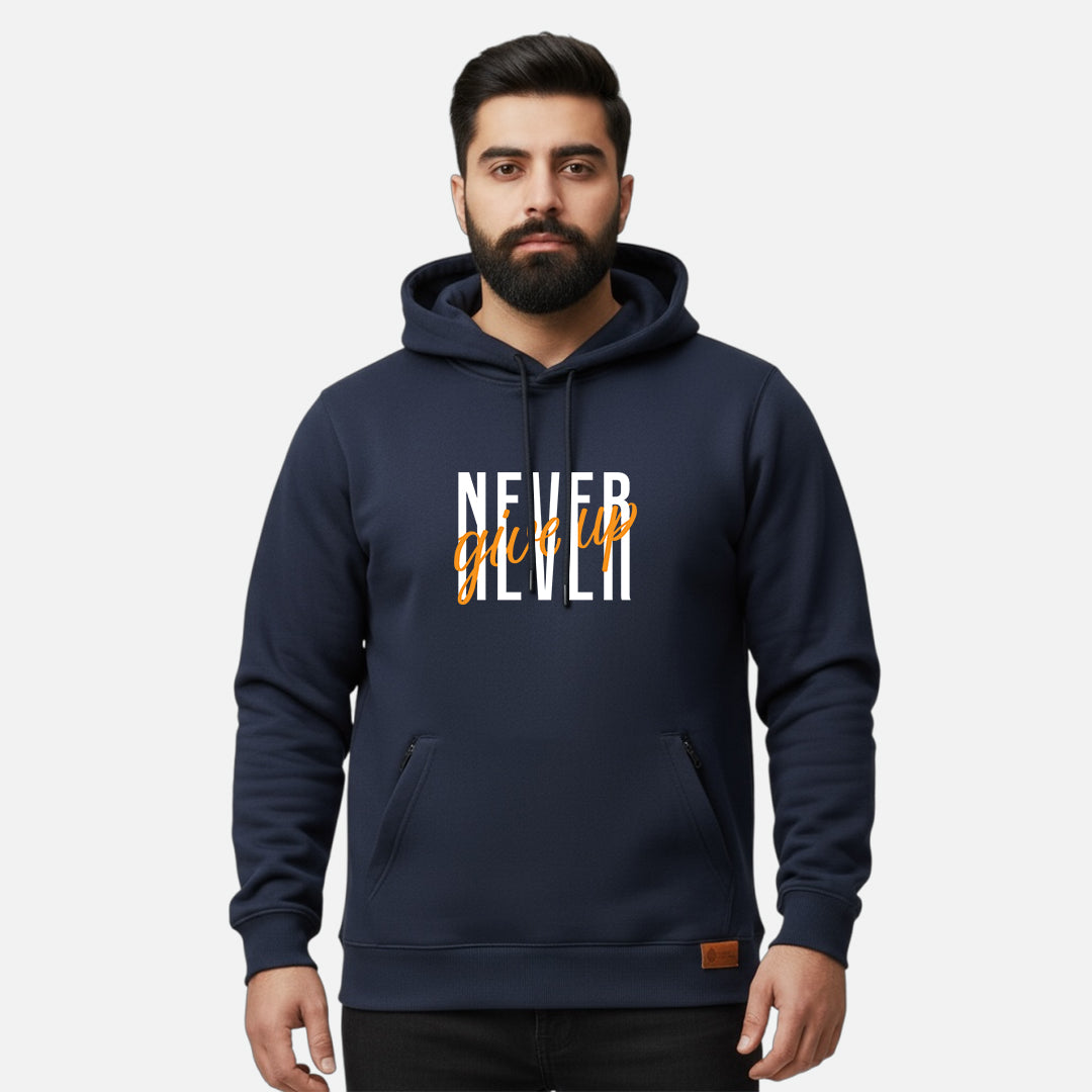 Never Give Up | Kangaroo Hoodies