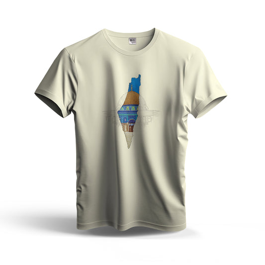 Map Masjid Aqsa | Dry Fit T-Shirt