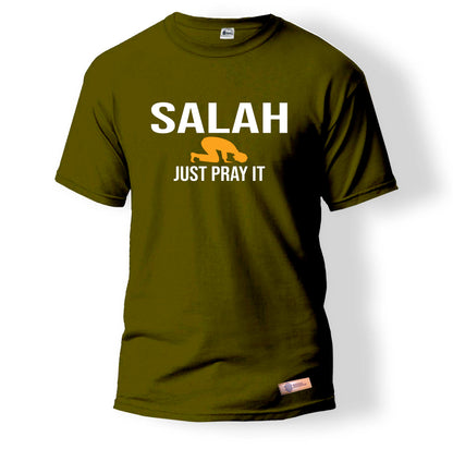 Olive Green Round Neck Shirt