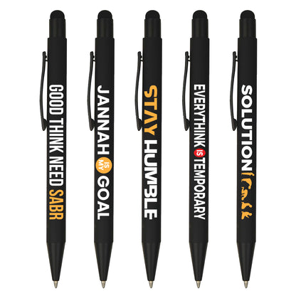 Pack of 5 Printed Ball pen