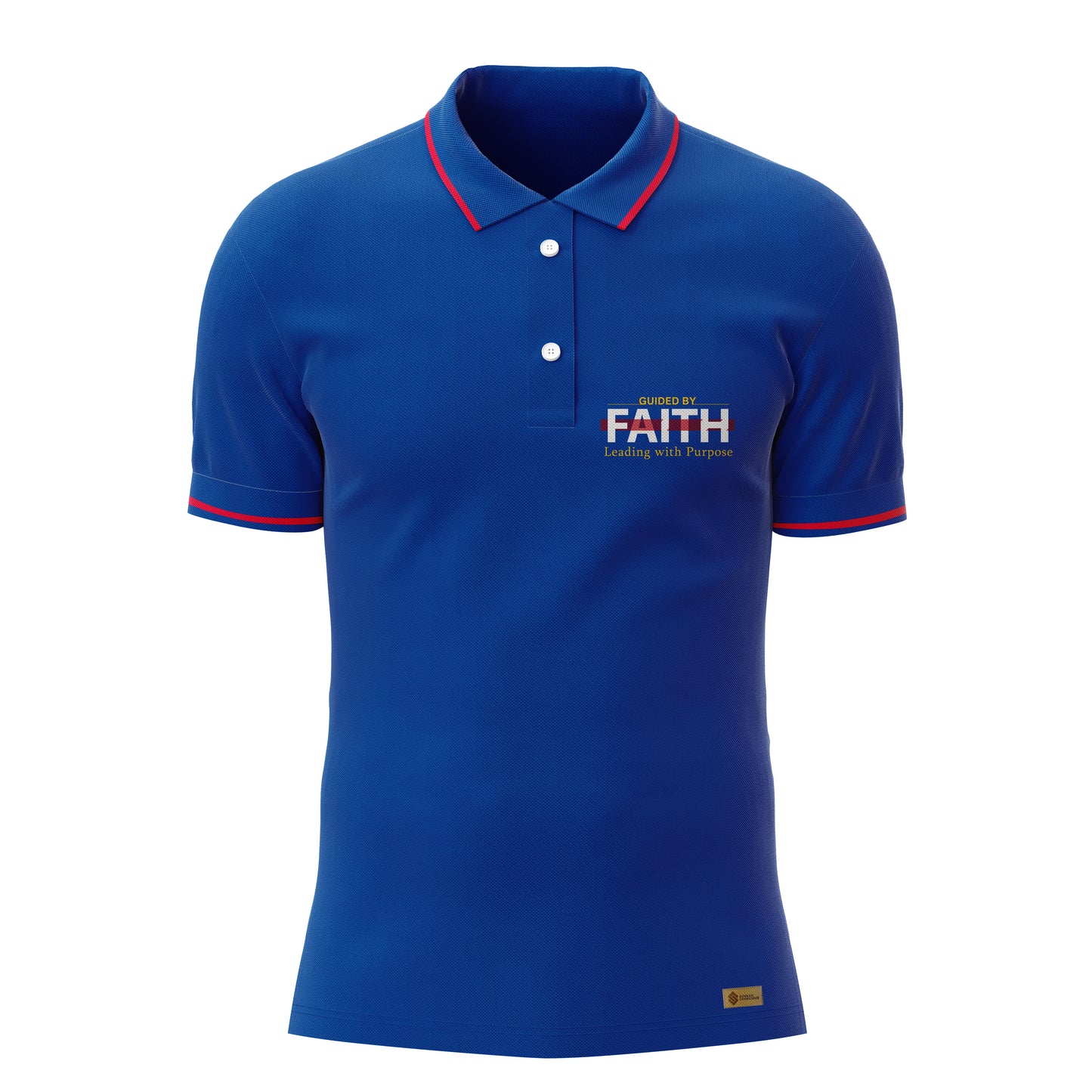 Guided By Faith Leading with Purpose Polo Shirt