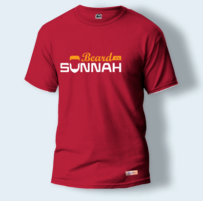 Beard Its Sunnah | Round Neck T-Shirt for Men