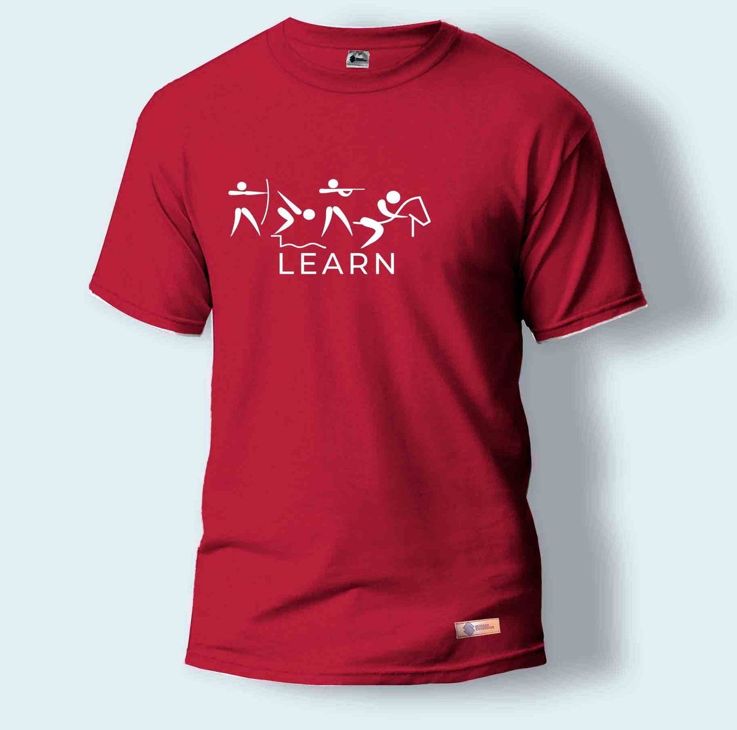 Learn | Round Neck T-Shirt for Men