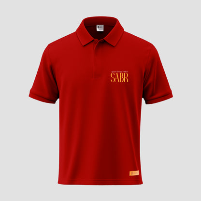 Good Things need Sabr Polo Shirt