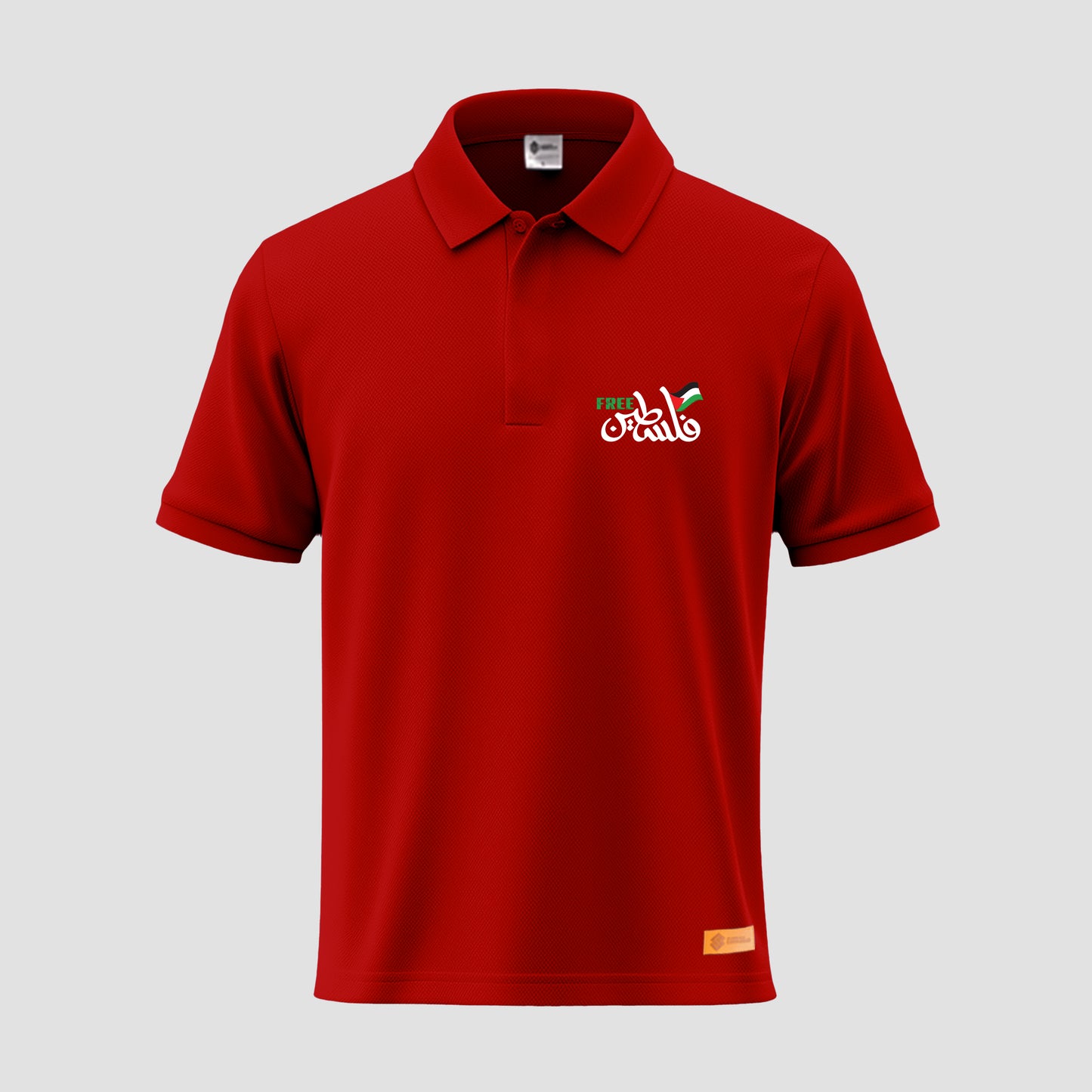 Free Palestine Polo Shirt