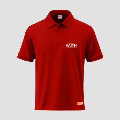 Guided By Faith Leading with Purpose Polo Shirt