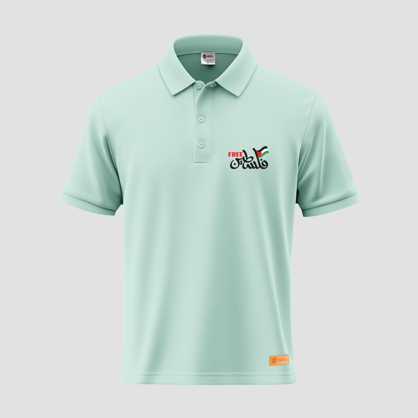 Free Palestine Polo Shirt