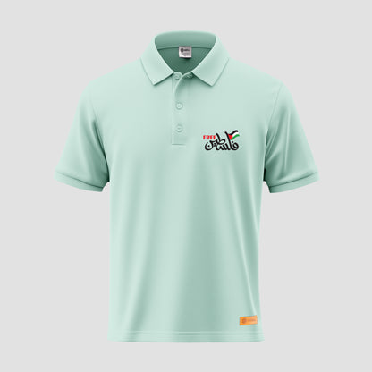 Free Palestine Polo Shirt