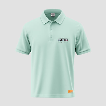 Guided By Faith Leading with Purpose Polo Shirt