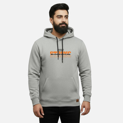 Stay Strong Believe in his Plans | Kangaroo Hoodies