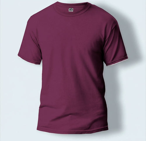 Maroon Round Neck Shirt