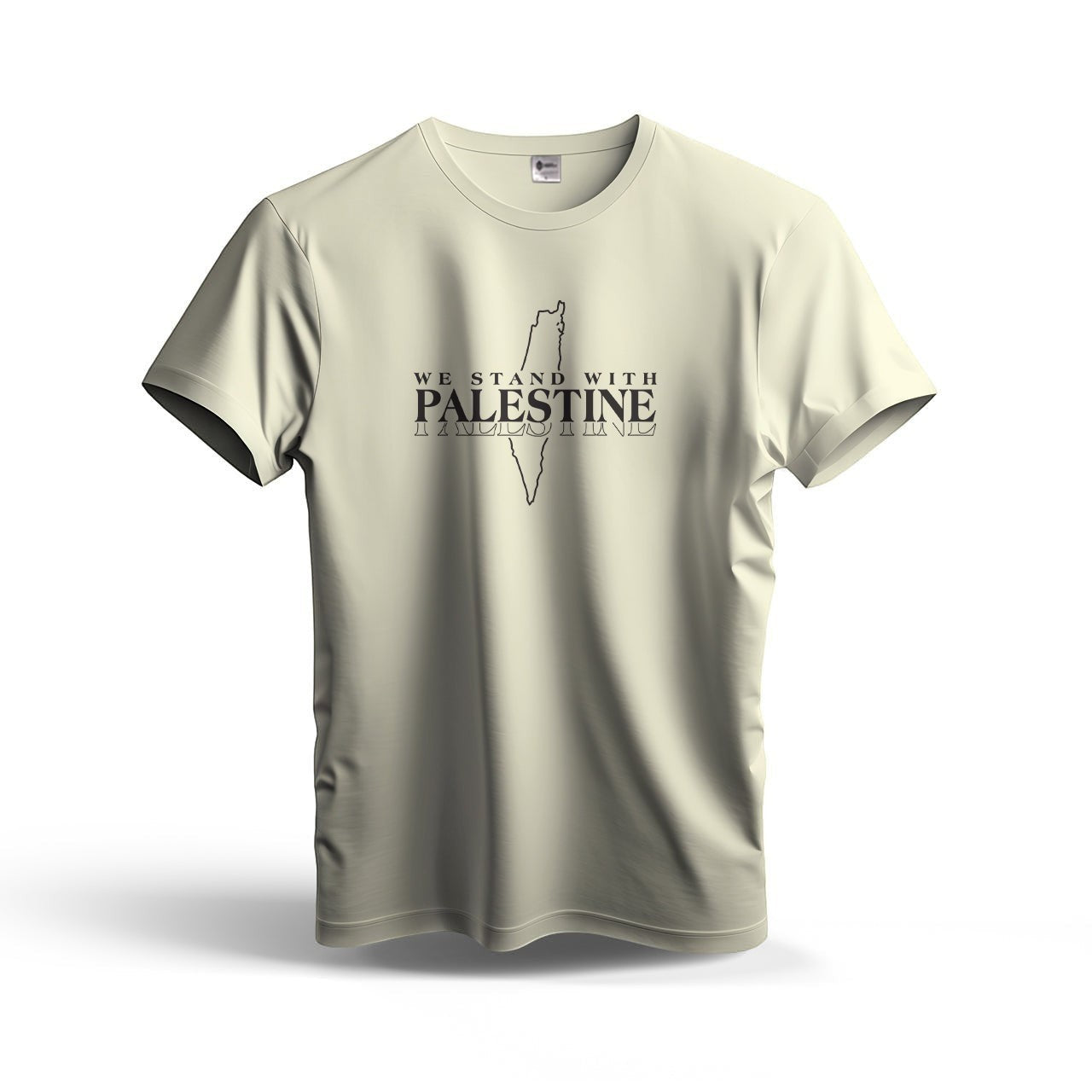 Sunnah Conscious light beige dry fit t-shirt with