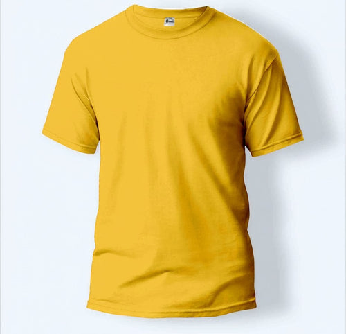 Yellow Round Neck Shirt