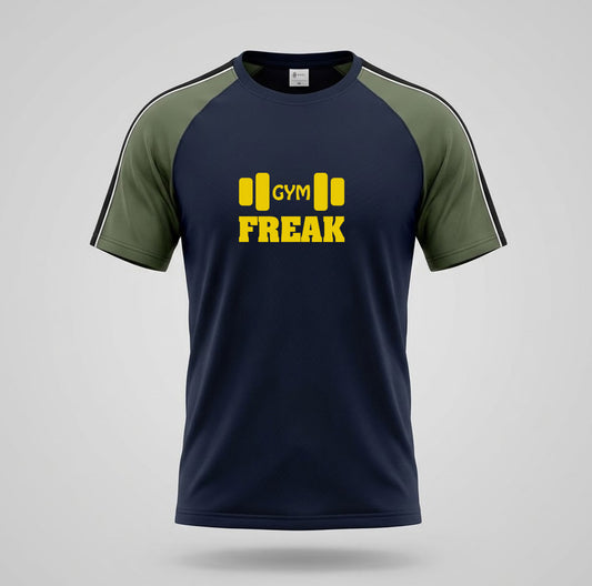 Gym Freak | Dry fit Round Neck T-Shirt