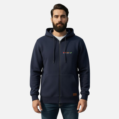Today, In A Week, In A Month And In A Year | Zipper Hoodie