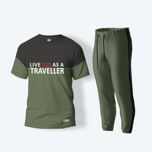 Live In This World As A Traveller Track Suit