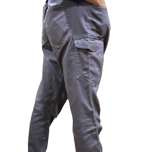 Grey Cargo Trouser