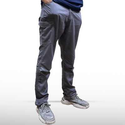 Grey Cargo Trouser