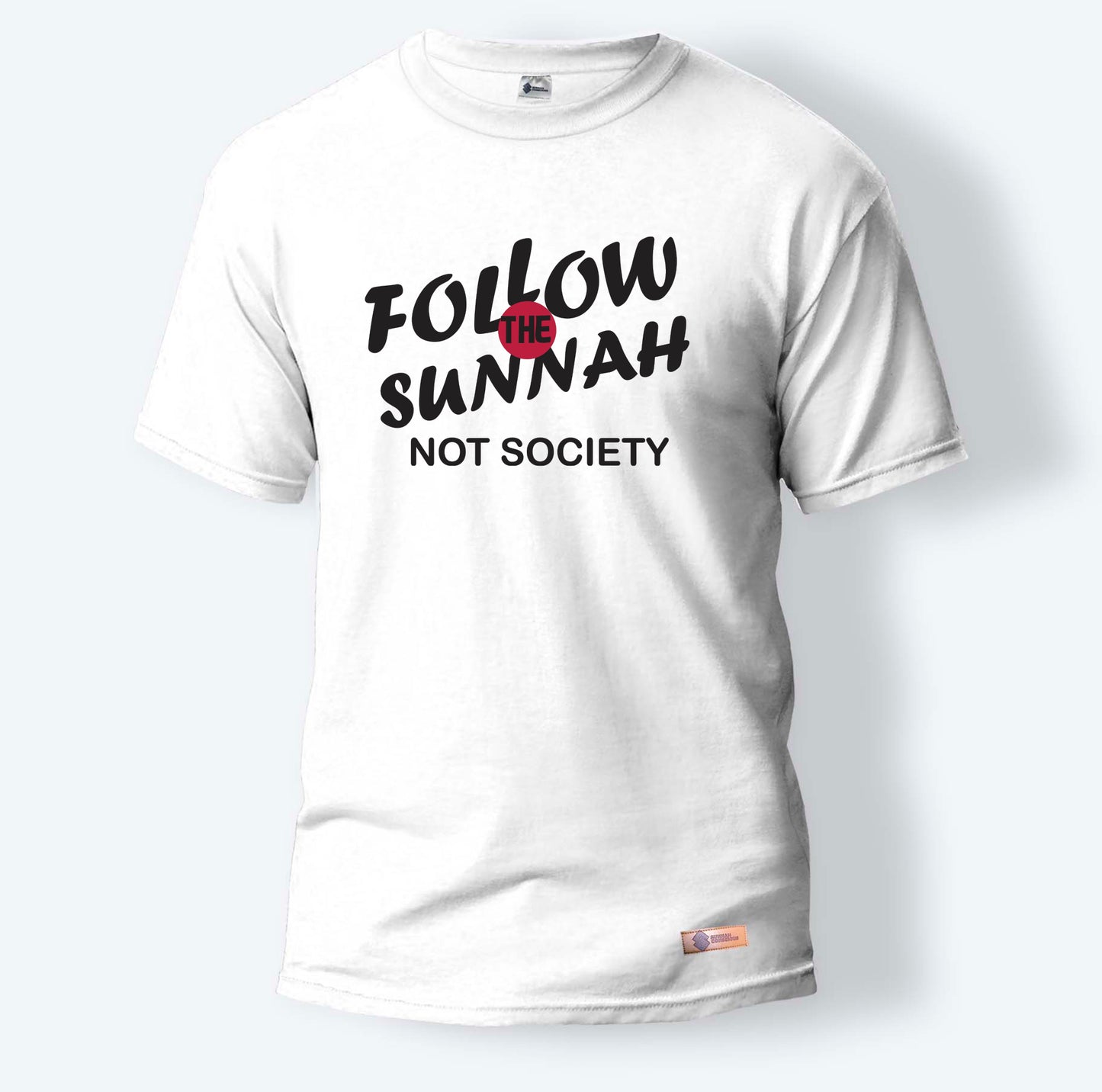 Follow The Sunnah Not Society | Round Neck T-Shirt for Men