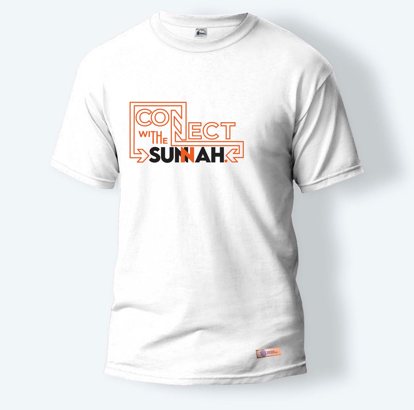 Connect With The Sunnah | Round Neck T-Shirt for Men