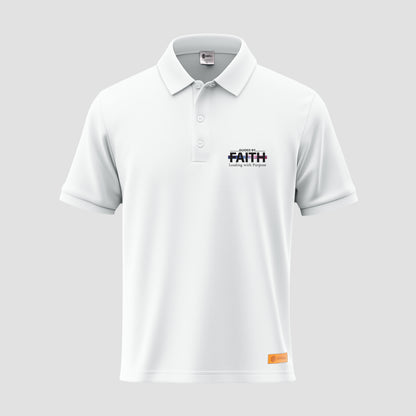 Guided By Faith Leading with Purpose Polo Shirt