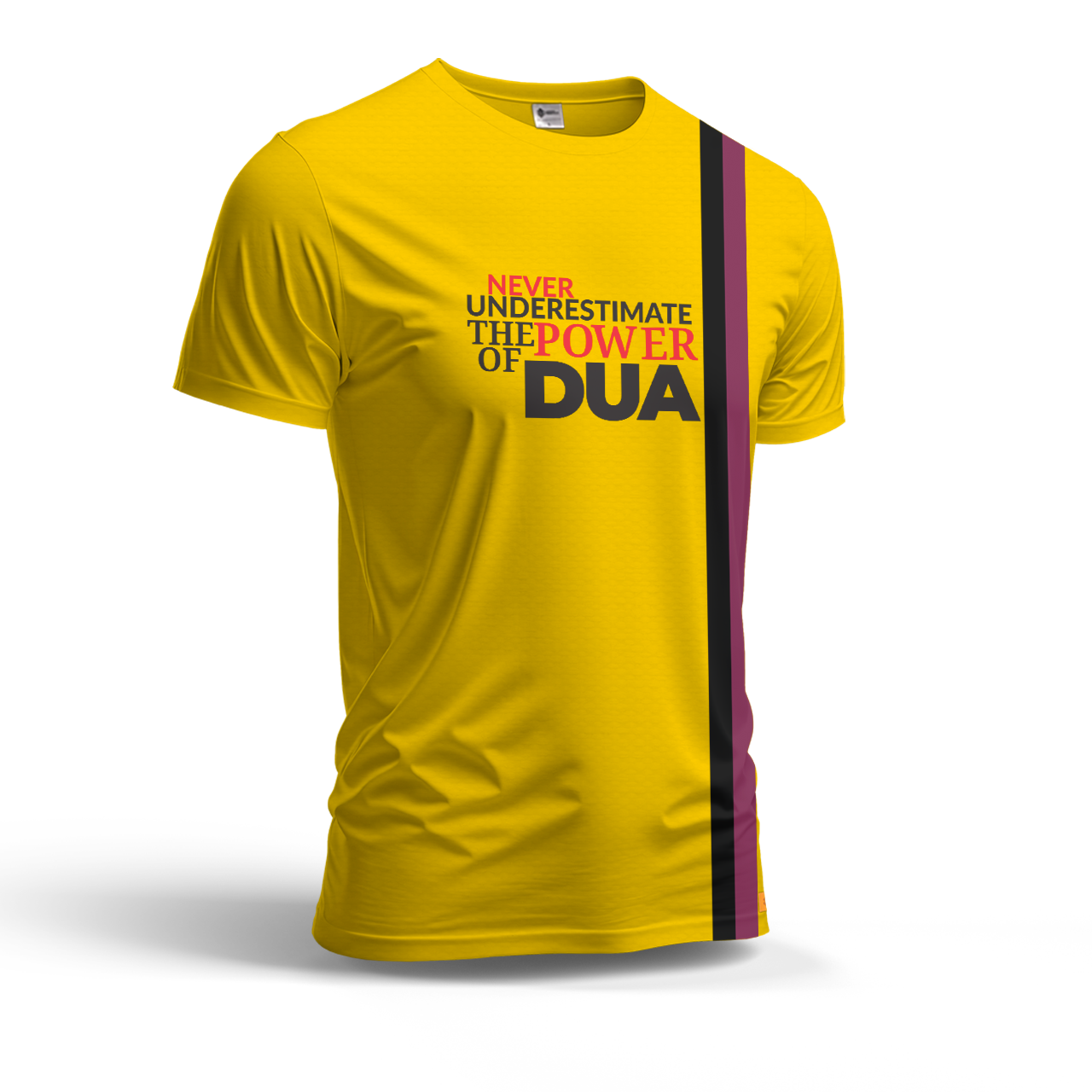 Never Underestimate  The Power Of Dua Dry Fit T-Shirt